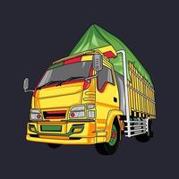 Truck canter vector clip art