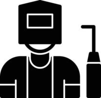 Welding Glyph Icon vector