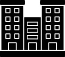 Condominium Glyph Icon vector
