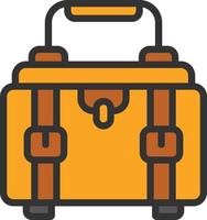 Luggage Vector Icon Design