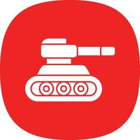 icono de vector de tanque