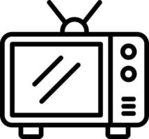 Tv Screen Vector Icon Design