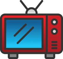 Tv Screen Vector Icon Design