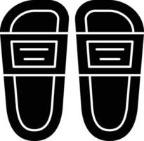 Slippers Vector Icon Design