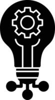 Skill Glyph Icon vector