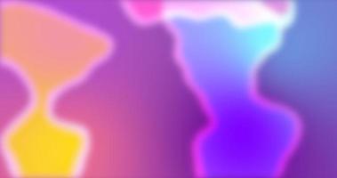 Abstract beautiful multicolored blurred colored smoke melted iridescent lava lamp bubbles on a gradient background photo