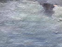 Close up texture and color on canvas photo