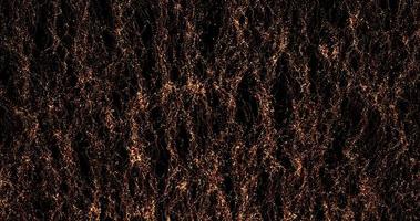 Abstract background of yellow and gold vertical small bright particles and grains of sand in the form of waves with a glow effect. Screensaver beautiful photo