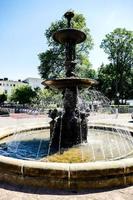 Fountain daytime view photo