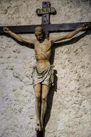 jesus cruz escultura foto