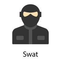 Trendy Swat Concepts vector