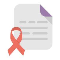 Trendy Cancer Awareness vector