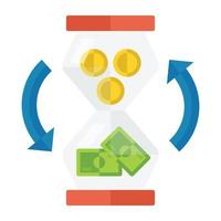 Trendy Money Conversion vector