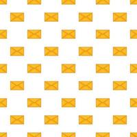 Envelope pattern, cartoon style vector