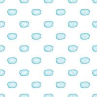 VIP cloud pattern, cartoon style vector