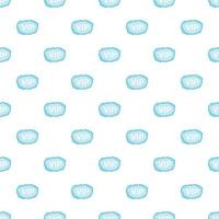 VIP cloud pattern, cartoon style vector