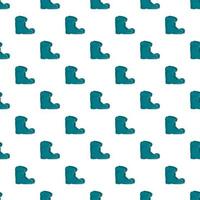 Boots pattern, cartoon style vector