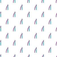 Bladed razor pattern, cartoon style vector