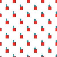 Vaping device pattern, cartoon style vector