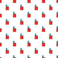 Vaping device pattern, cartoon style vector