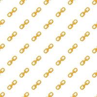 Chain pattern, cartoon style vector