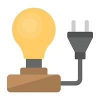 Bulb with Plug vector