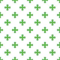 Sign of Columbus pattern, cartoon style vector