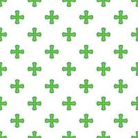 Sign of Columbus pattern, cartoon style vector