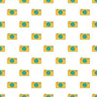 Camera pattern, cartoon style vector