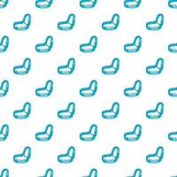Trap pattern, cartoon style vector