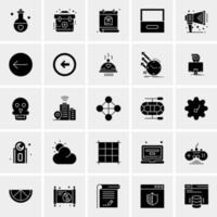 25 Universal Business Icons Vector Creative Icon Illustration to use in web and Mobile Related project