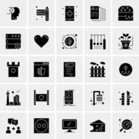 25 Universal Business Icons Vector Creative Icon Illustration to use in web and Mobile Related project