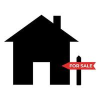 House For Sale Sign vector Illustration