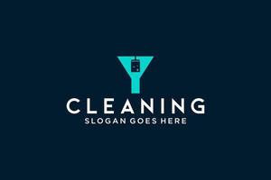 Letter Y for cleaning clean service Maintenance for car detailing, homes logo icon vector template.