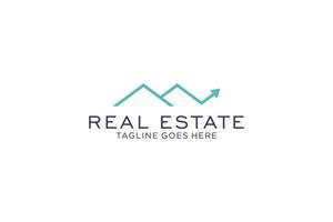 Real Estate Logo. Construction Architecture Building Logo Design Template Element. vector