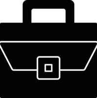 Briefcase Glyph Icon vector