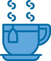 Tea Mug Vector Icon Design