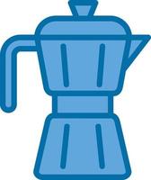 Coffee Pot Vector Icon Design