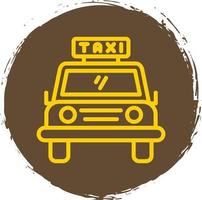 Taxi Vector Icon Design