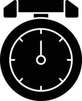 Timer Glyph Icon vector