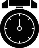 Timer Glyph Icon vector