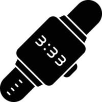 Smartwatch Glyph Icon vector