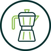 Coffee Pot Vector Icon Design