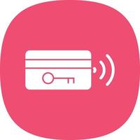 Room Key Vector Icon Design