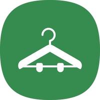 Clothes Hanger Vector Icon Design