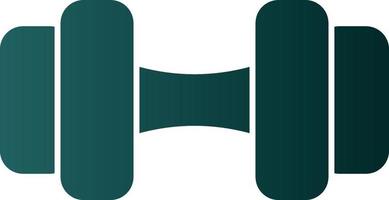 Dumbbell Vector Icon Design