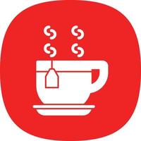 Tea Mug Vector Icon Design