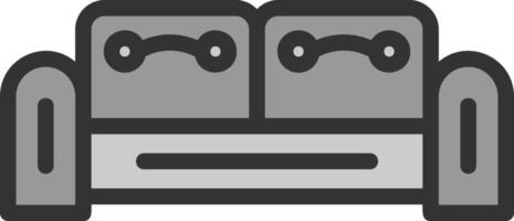 Sofa Vector Icon Design