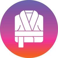 Bathrobe Vector Icon Design