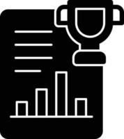 Award Glyph Icon vector